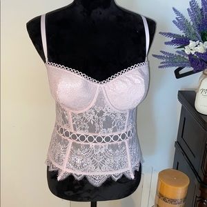 NWOT VS GORGEOUS LIGHT PINK BUSTIER 🌸🌸🌸